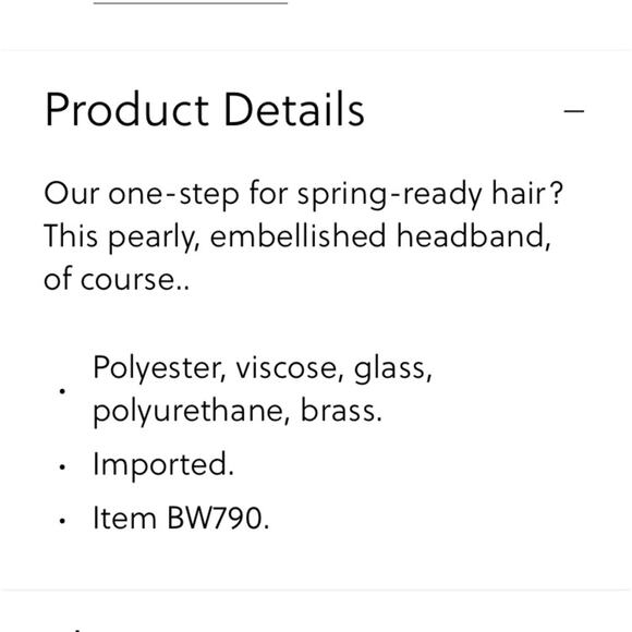 J. Crew Pearl Beaded knot headband - Picture 4 of 8